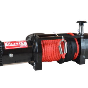 Troliu electric 12000lbs (5454kg) grizzly winch cu sufa sintetica raport de 72.5:1 si frana pe aer