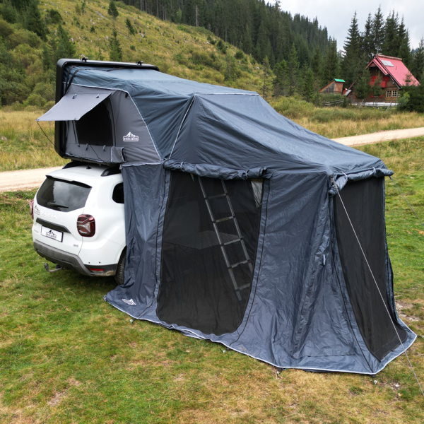 Anexa cort auto Overlander Discover MAX 1.6m x 2.1m cu Sky Roof - imagine 3