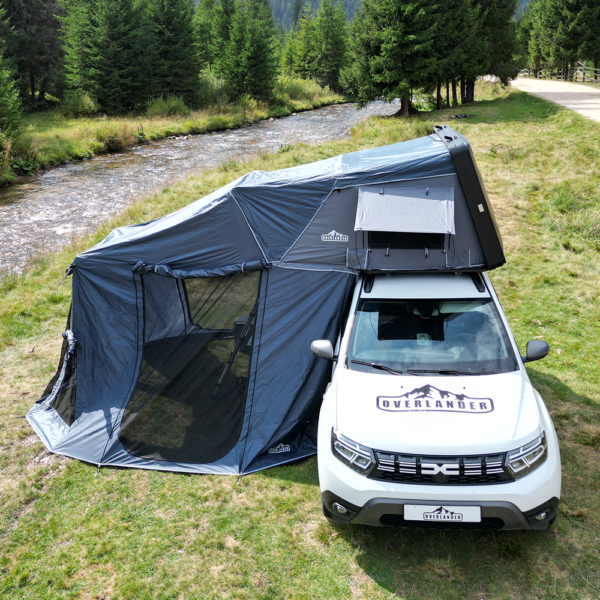 Anexa cort auto Overlander Discover MAX 1.6m x 2.1m cu Sky Roof - imagine 5