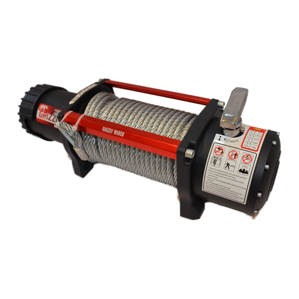 Troliu electric 13000lbs (5897kg) Grizzly Winch 180:1 cablu de oțel - imagine 2