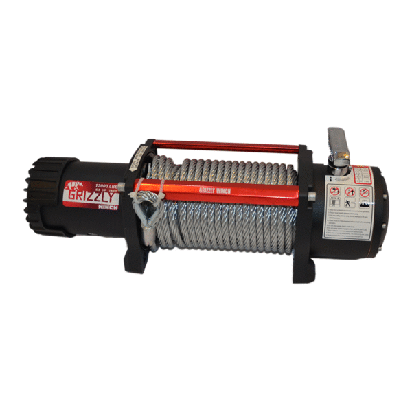 Troliu electric 13000lbs (5897kg) Grizzly Winch 180:1 cablu de oțel - imagine 3